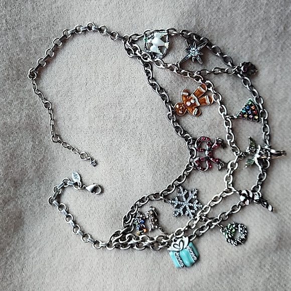 Kirks Folly | Vintage Christmas Charm Necklace - Picture 14 of 14